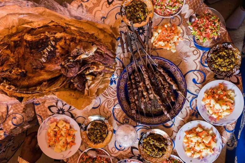 the best Moroccan roasted lamb dish