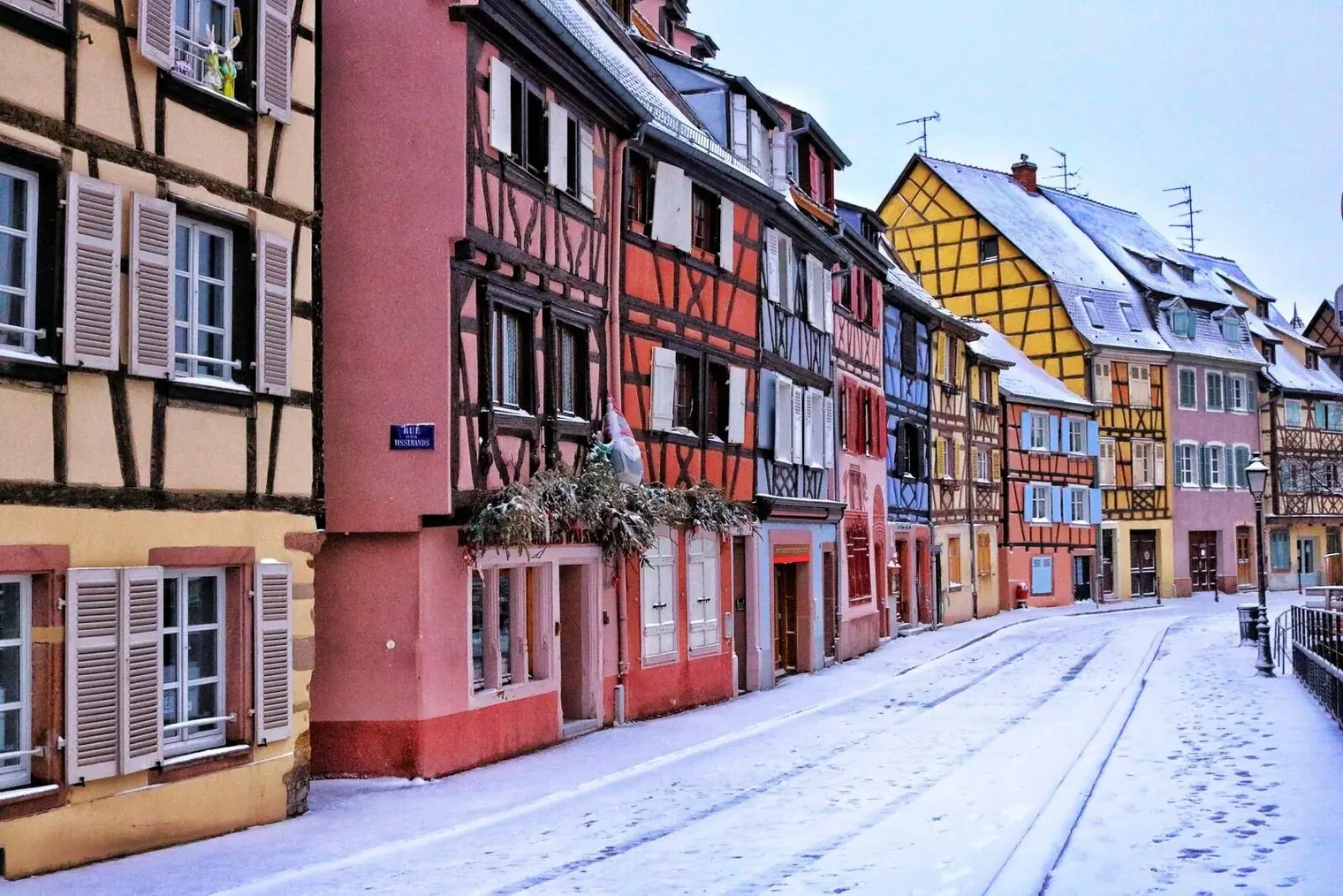 Colmar’s half-timbered houses shine brightest in winter