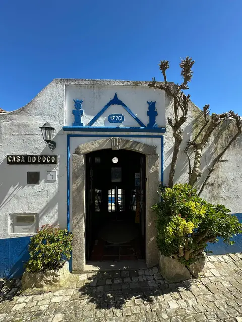 Charming Facade of an 18th-Century Building, Óbidos