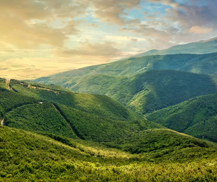Landscape in Bulgaria