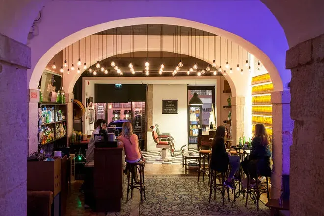 Lisbon's Secret Sips : Top Hidden Bars You Must Discover — O Purista : A Barbershop with a Twist