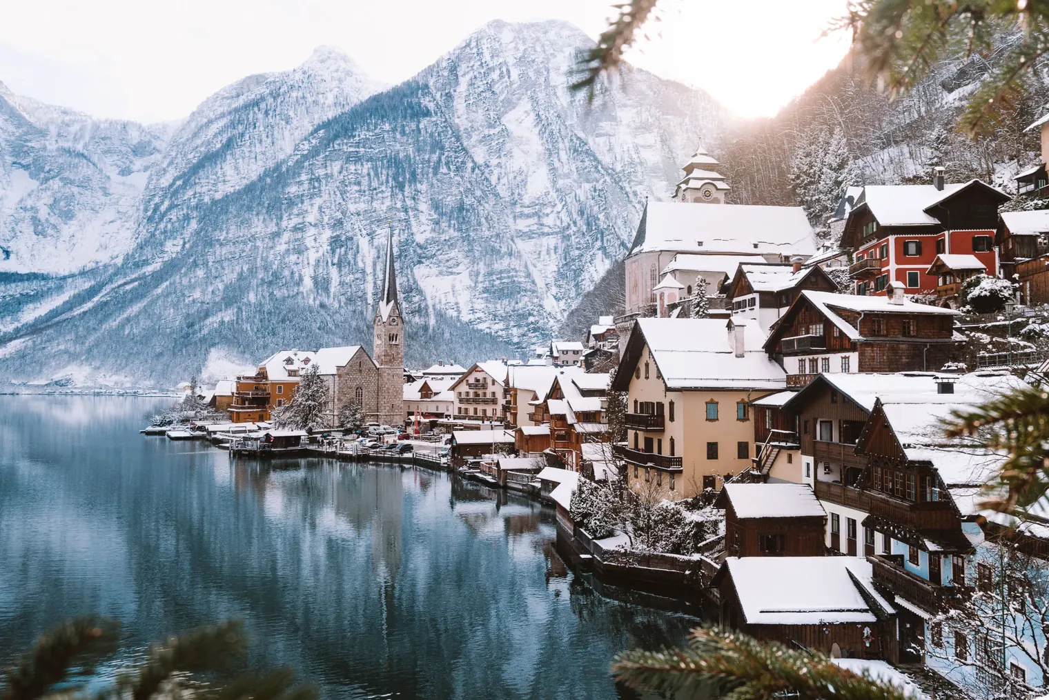 Postcard-perfect serenity.