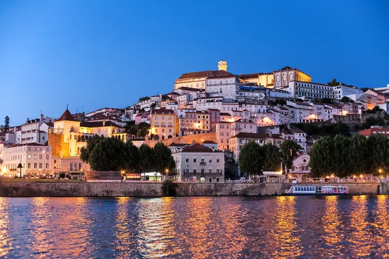 Coimbra by night: Fado, lights, and history