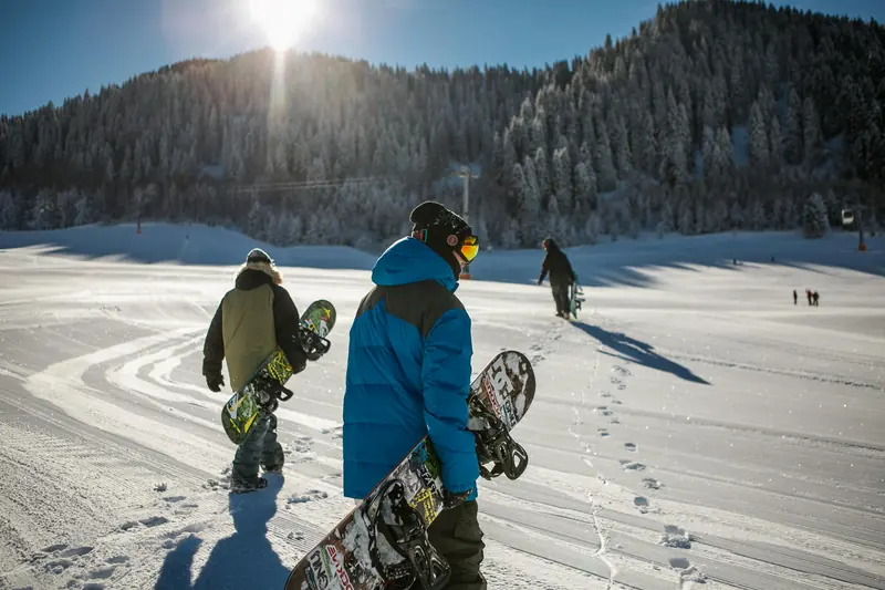 The best view comes after the hardest climb — especially on skis
