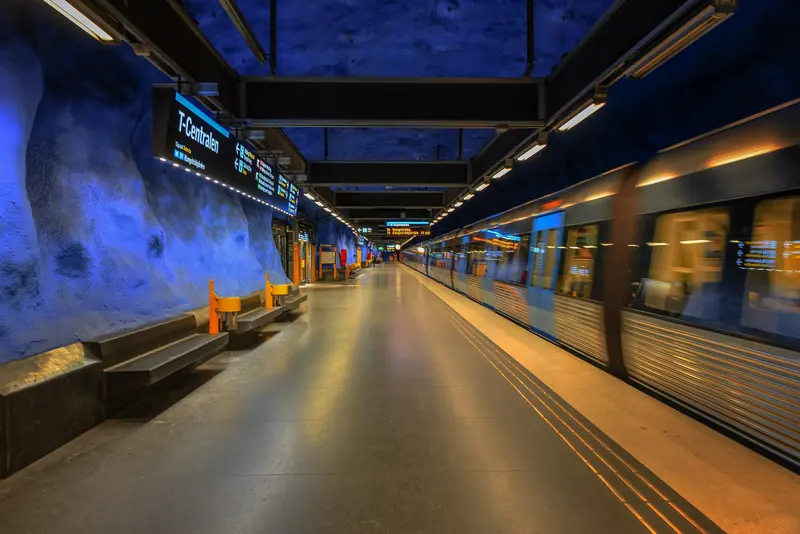 The BEST subway art in Stockholm