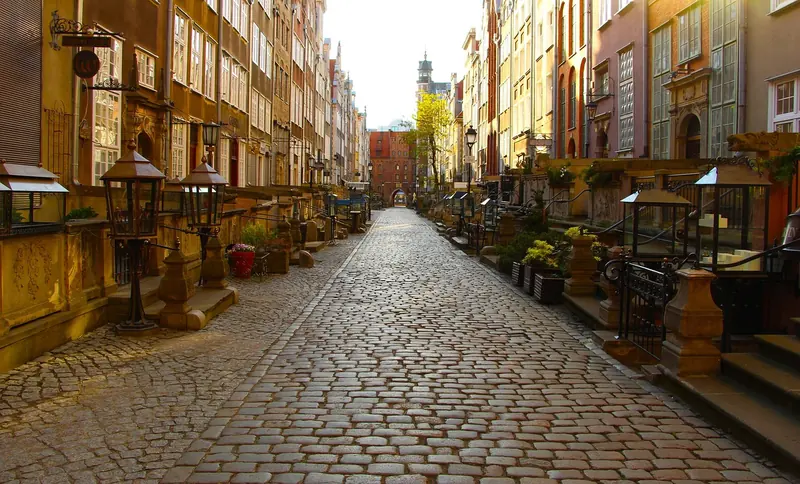 Charming streets of the old town.