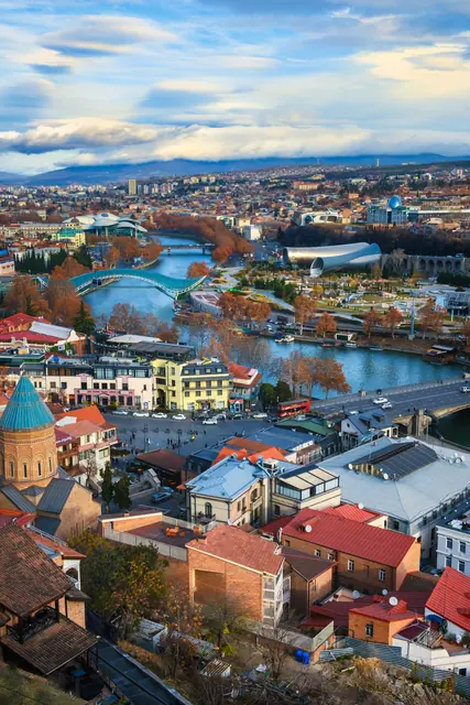 Hidden view of Tbilisi