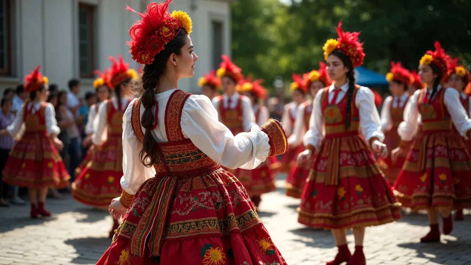 Andanças is an international dance and music festival in Portugal