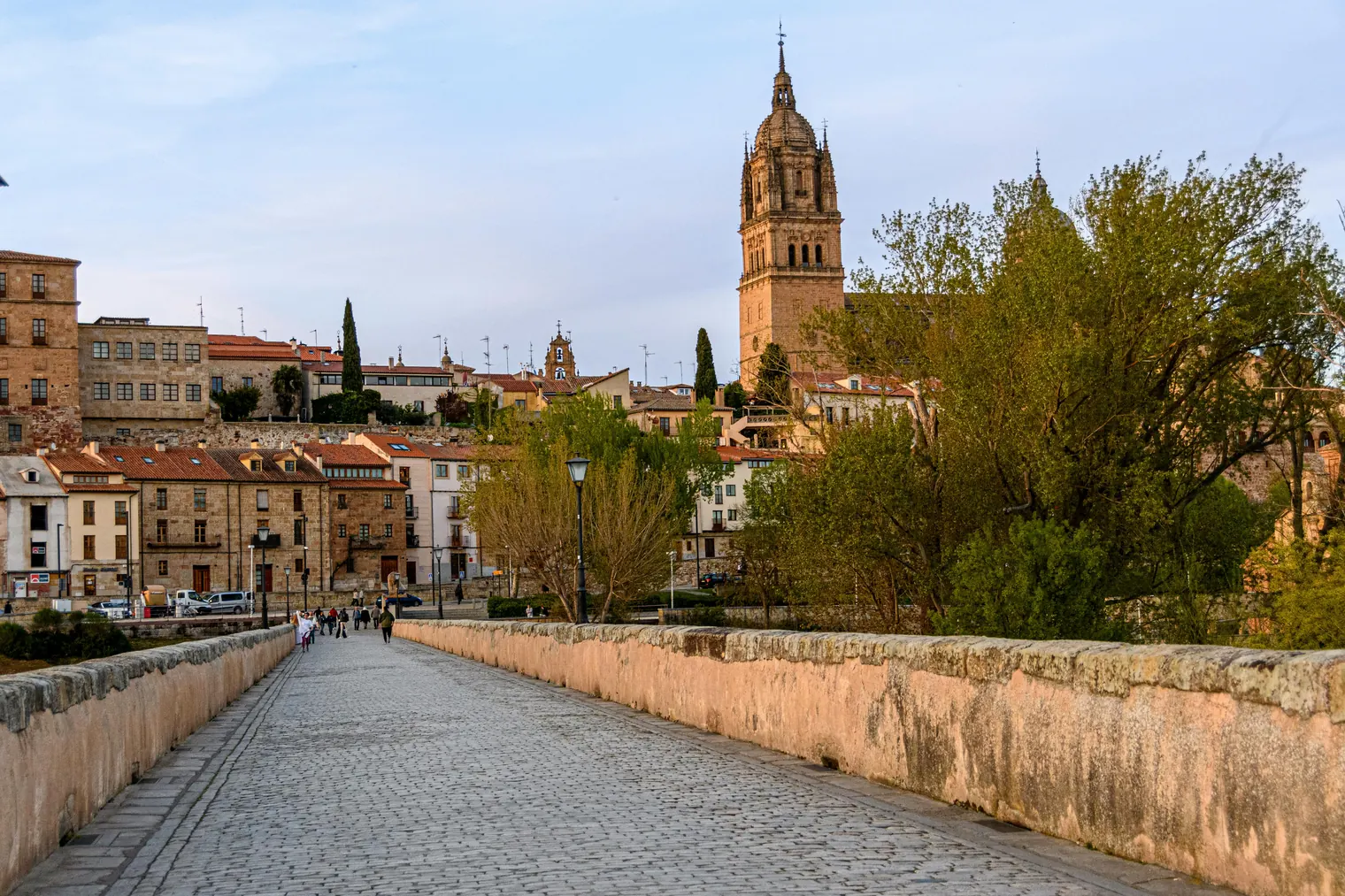 Roman Bridge of Salamanca on the Tormes River