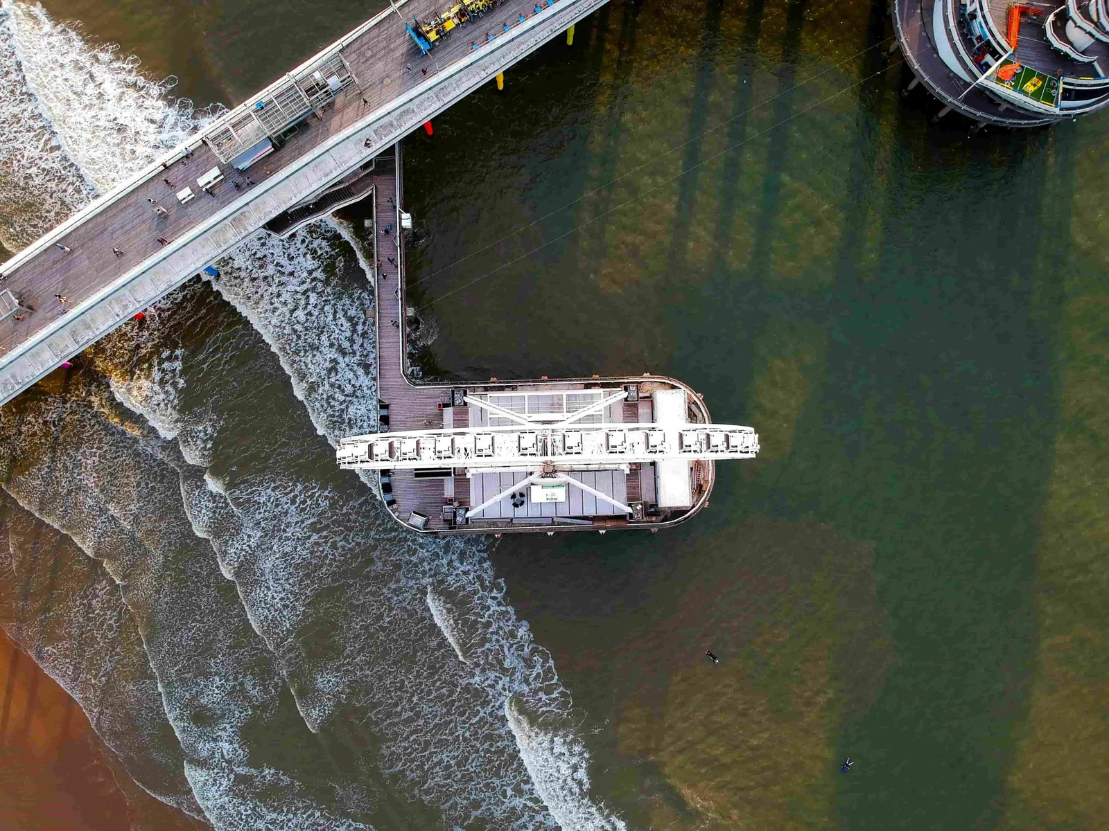Bridge on a river, Netherlands