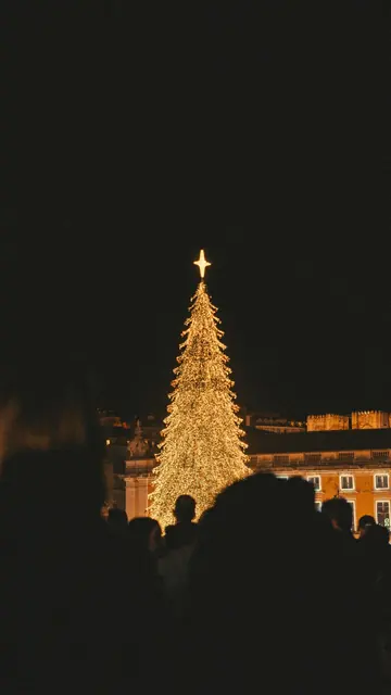 Rossio Christmas Market, Lisbon